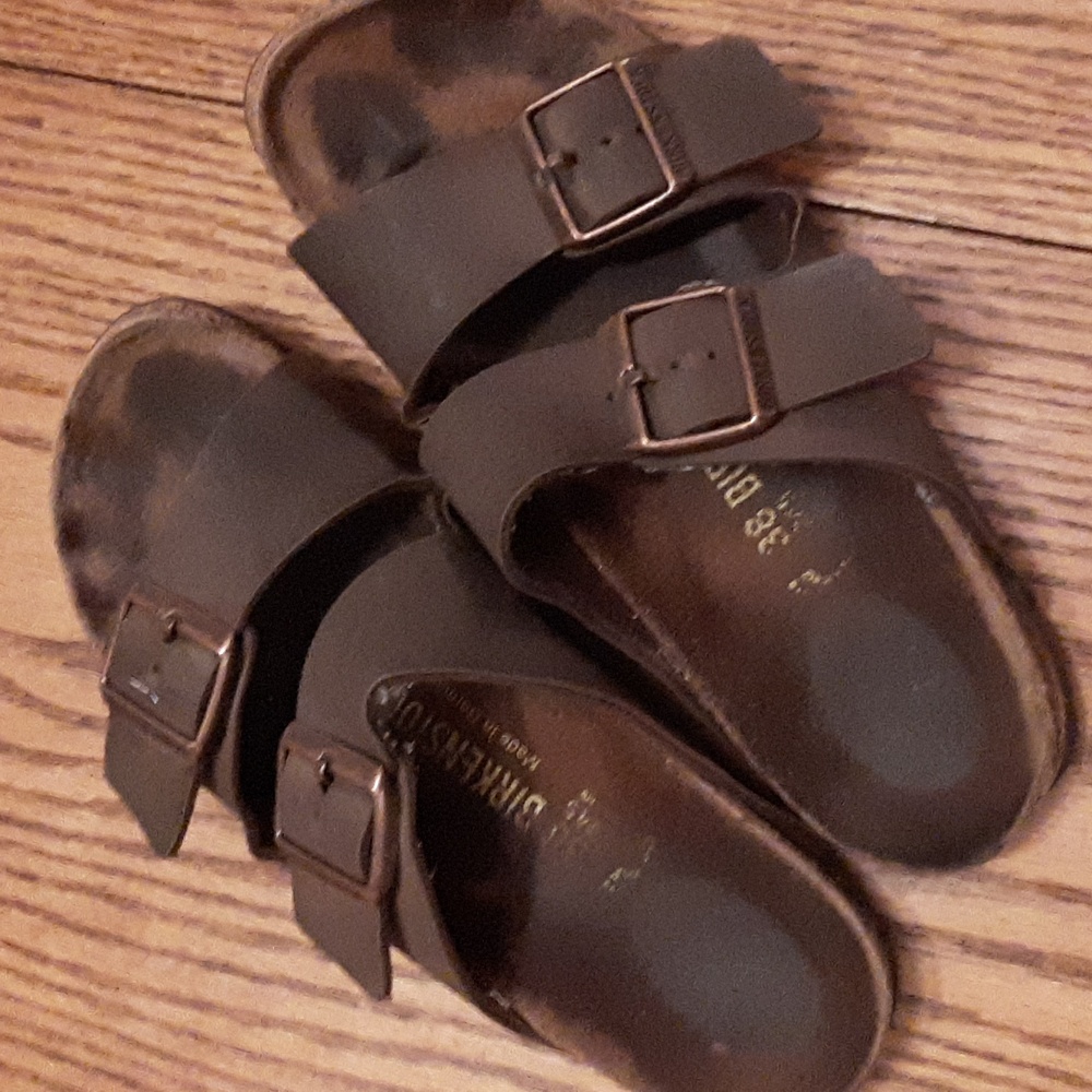 Birkenstock Dark Brown Sandals Size 38
